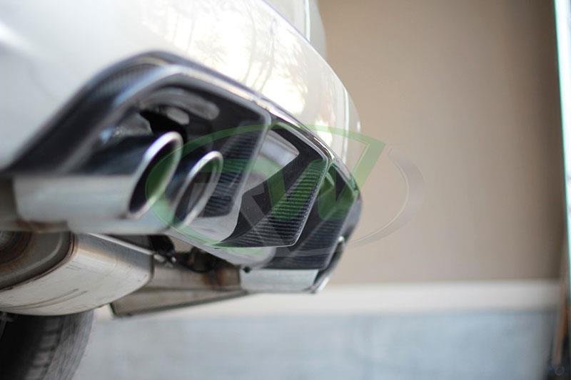 RW Carbon BMW F85 X5MF86 X6M Carbon Fiber Diffuser (6)