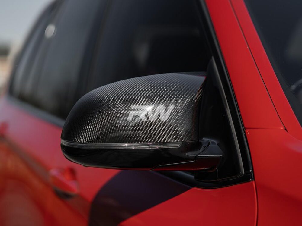 RW Carbon BMW F85 X5M_F86 X6M CF Mirror Replacements - Image 2