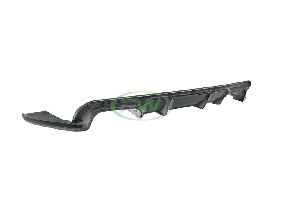 RW Carbon BMW F86 X6M 3D Style Carbon Fiber Diffuser - Image 11