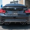RW Carbon BMW F87 M2 3D Style Carbon Fiber Diffuser (5)