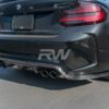 RW Carbon BMW F87 M2 3D Style Carbon Fiber Diffuser (8)
