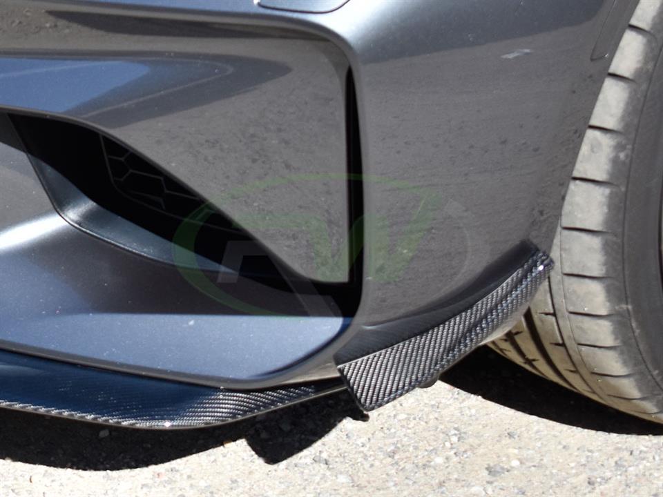 RW Carbon BMW F87 M2 Carbon Fiber Canards_14