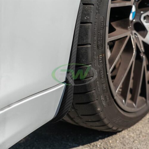 RW Carbon BMW F87 M2 Carbon Fiber Front Splash Guards