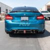 RW Carbon BMW F87 M2 Carbon Fiber Kholen Style Diffuser - Image 12