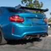 RW Carbon BMW F87 M2 Carbon Fiber Kholen Style Diffuser - Image 17