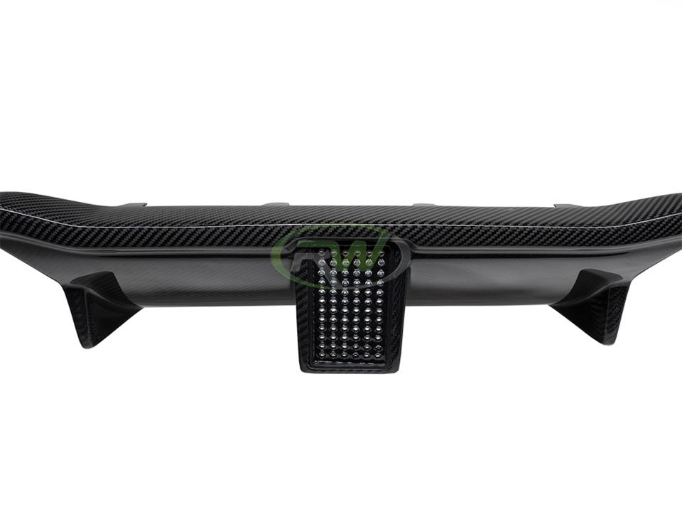 RW Carbon BMW F87 M2 Carbon Fiber Kholen Style Diffuser - Image 24