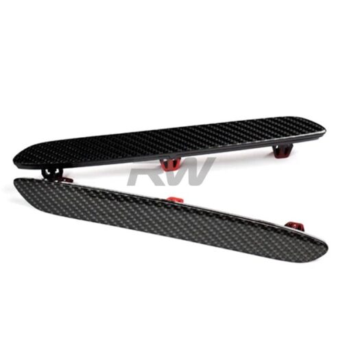 Alternative view of RW Carbon BMW F87 M2 Carbon Fiber Rear Bumper Reflectors
