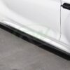 RW Carbon BMW F87 M2 Carbon Fiber Side Skirt Extensions (3)