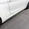 RW Carbon BMW F87 M2 Carbon Fiber Side Skirt Extensions (4)