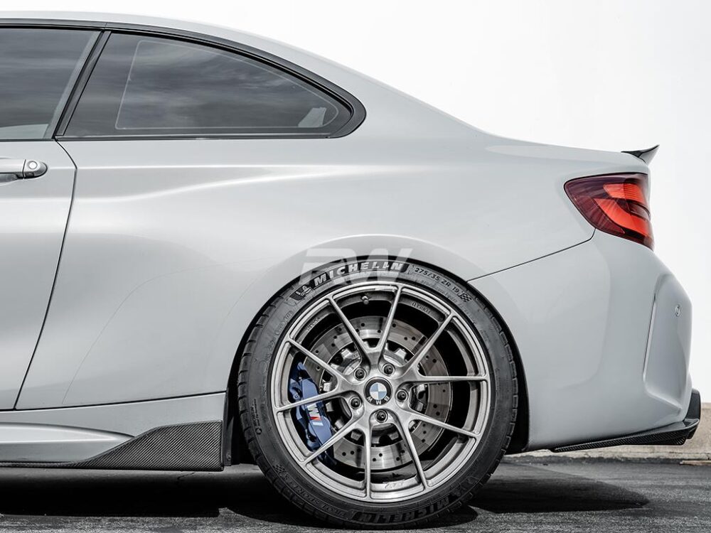 RW Carbon BMW F87 M2 Carbon Fiber Side Skirt Winglets (4)