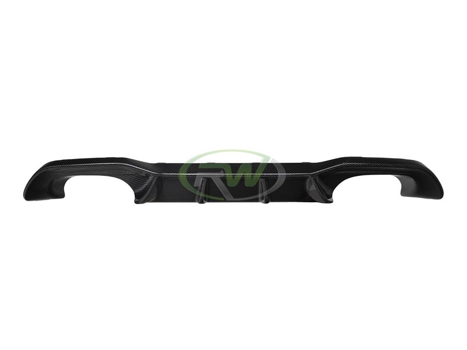 RW Carbon BMW F87 M2 DTM Carbon Fiber Rear Diffuser (9)