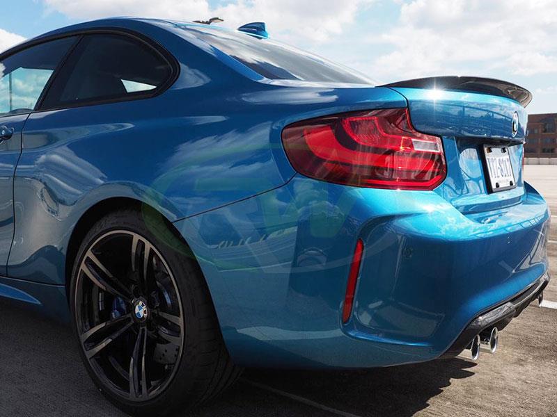 RW Carbon BMW F87 M2 Performance Style Carbon Fiber Diffuser (9)