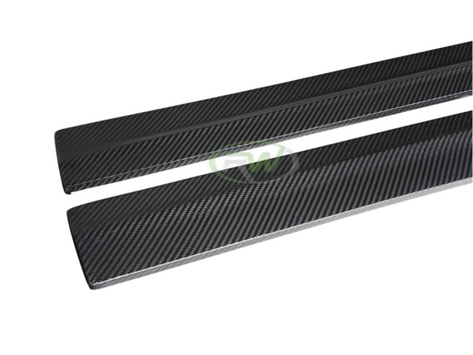 RW Carbon BMW F87 M2 RWS Carbon Fiber Side Skirt Extensions (9)