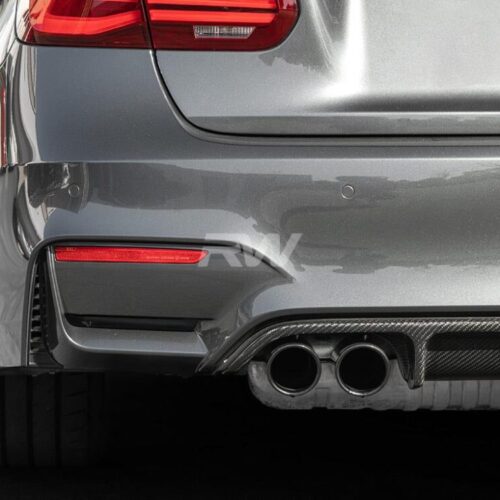 Alternative view of RW Carbon BMW F8X M3 & M4 CF Performance Style Diffuser
