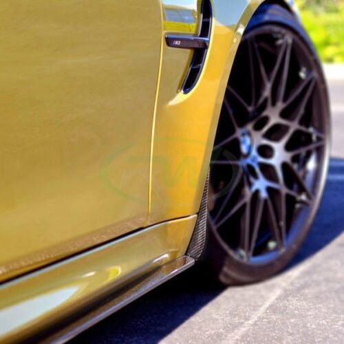 RW Carbon BMW F8X M3 M4 Carbon Fiber Splash Guards