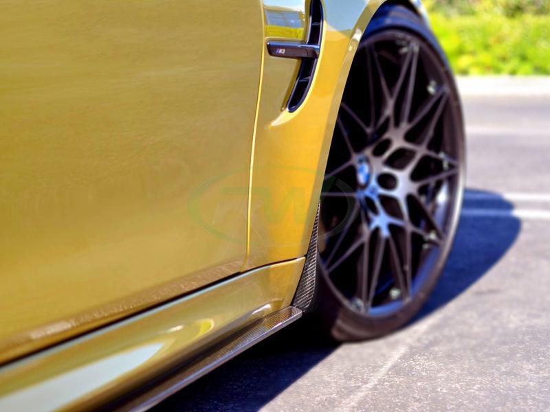 RW Carbon BMW F8X M3 M4 Carbon Fiber Splash Guards
