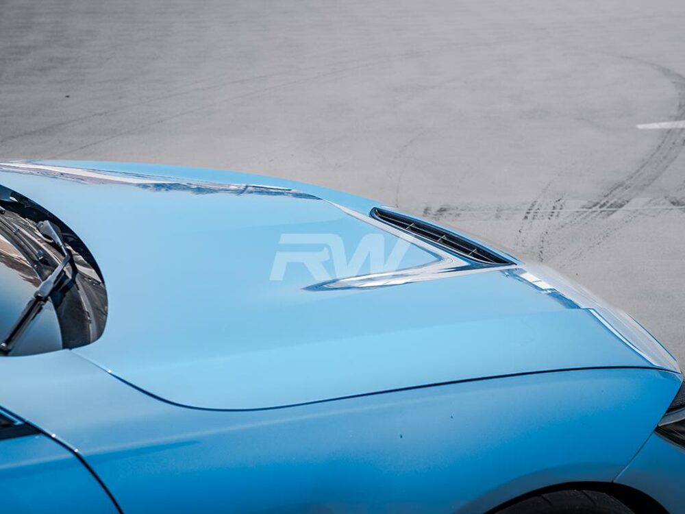 RW Carbon BMW F8X M3 M4 GTS Style Aluminum Hood - Image 6