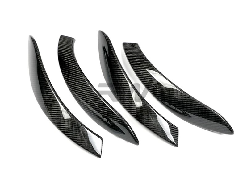 RW Carbon BMW F8X M3M4 Carbon Fiber Door Grip Handle Trims (2)