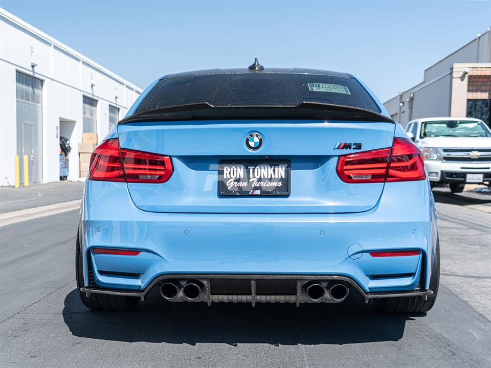 RW Carbon BMW F8X M3M4 RWS Carbon Fiber Diffuser (5)
