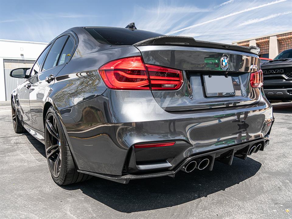 RW Carbon BMW F8X M3M4 RWS Carbon Fiber Diffuser (7)
