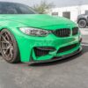 RW Carbon BMW F8X M3M4 Upper Forged Carbon Fiber Splitters (1)