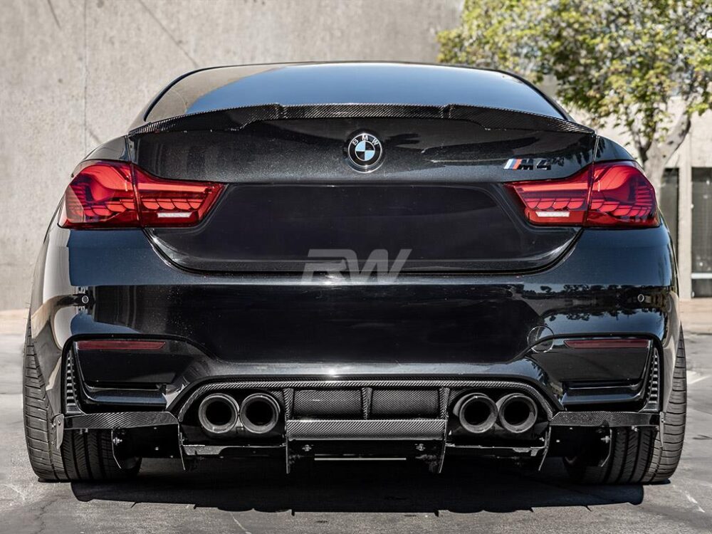 RW Carbon BMW F8X M3M4 Varis Style CF Diffuser+Undertray (3)