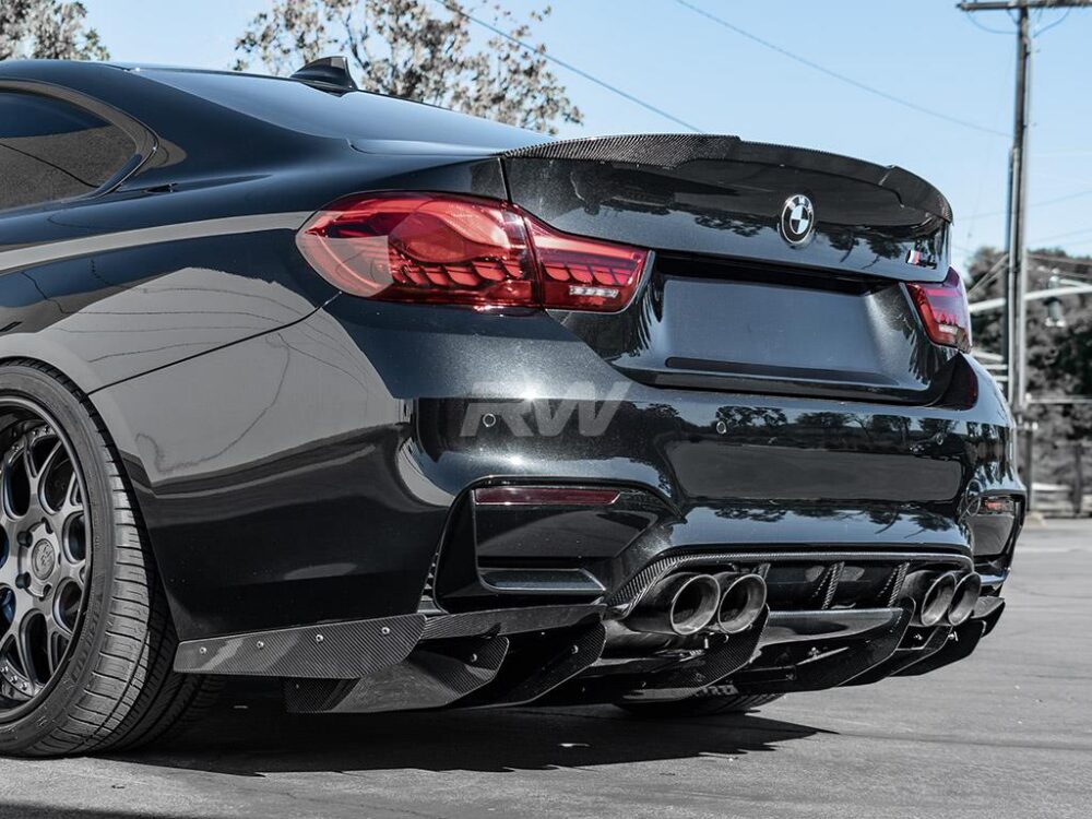 RW Carbon BMW F8X M3M4 Varis Style CF Diffuser+Undertray (4)