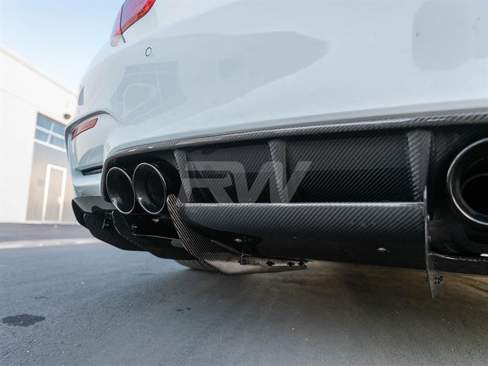 RW Carbon BMW F8X M3M4 Varis Style CF Diffuser+Undertray (5)