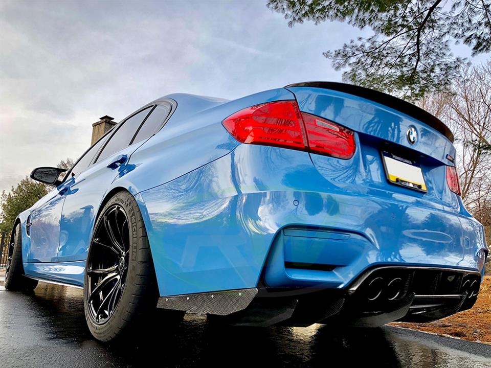 RW Carbon BMW F8X M3M4 Varis Style CF Diffuser+Undertray (7)