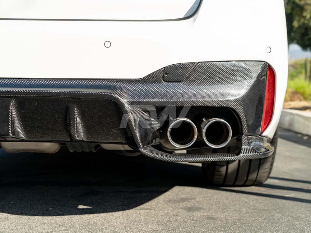 RW Carbon BMW F90 M5 3D Style Carbon Fiber Diffuser (4)