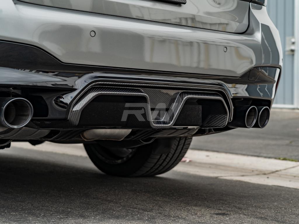 RW Carbon BMW F90 M5 CS Style Carbon Fiber Diffuser_2