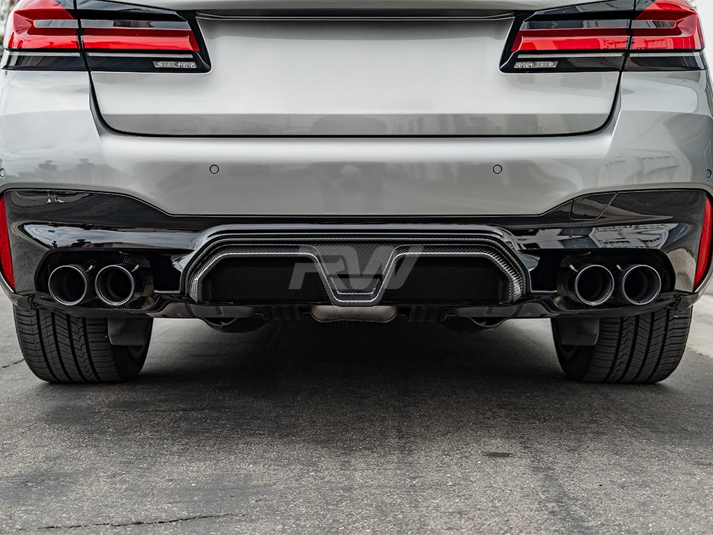 RW Carbon BMW F90 M5 CS Style Carbon Fiber Diffuser_7