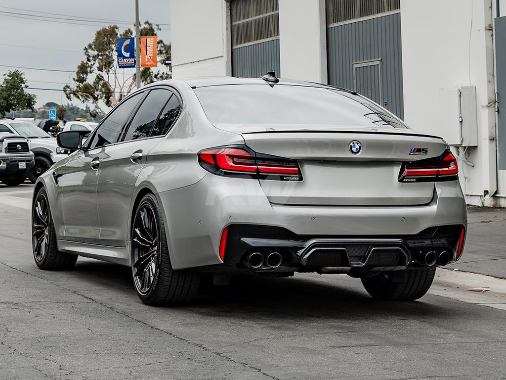 RW Carbon BMW F90 M5 CS Style Carbon Fiber Diffuser_8