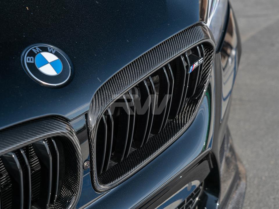 RW Carbon BMW F90 M5 Carbon Fiber Grille Surrounds (10)