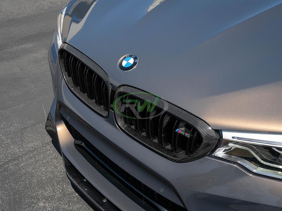 RW Carbon BMW F90 M5 Carbon Fiber Grille Surrounds (11)