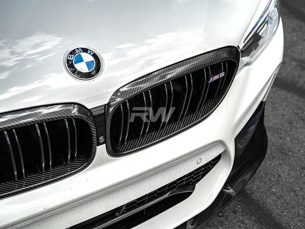 RW Carbon BMW F90 M5 Carbon Fiber Grille Surrounds (15)