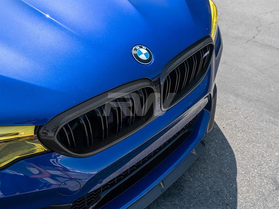 RW Carbon BMW F90 M5 Carbon Fiber Grille Surrounds (7)