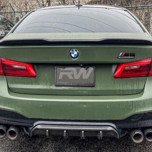 RW Carbon BMW F90 M5 DTM Carbon Fiber Rear Diffuser