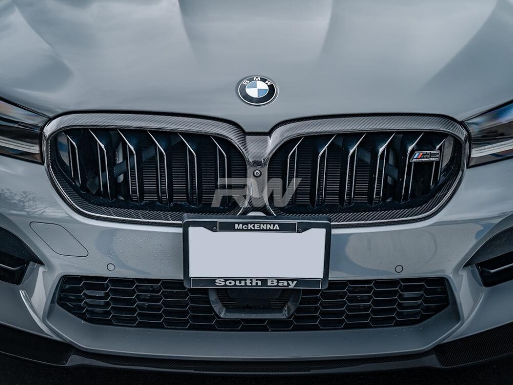 RW Carbon BMW F90 M5 G30 LCI CF Grille Surrounds - Image 11