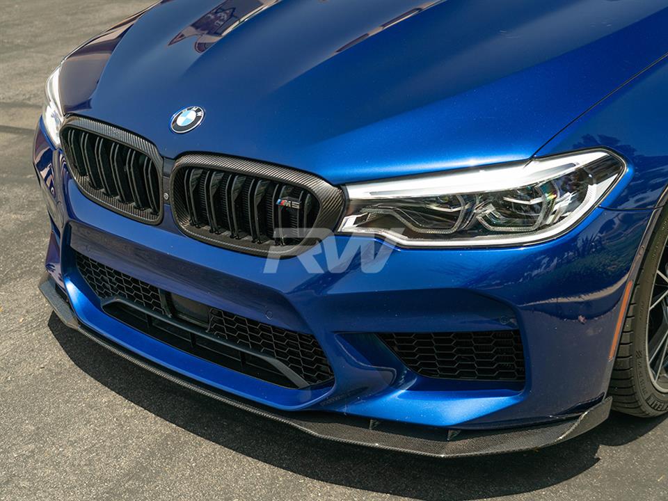RW Carbon BMW F90 M5 Man Style Carbon Fiber Front Lip (1)