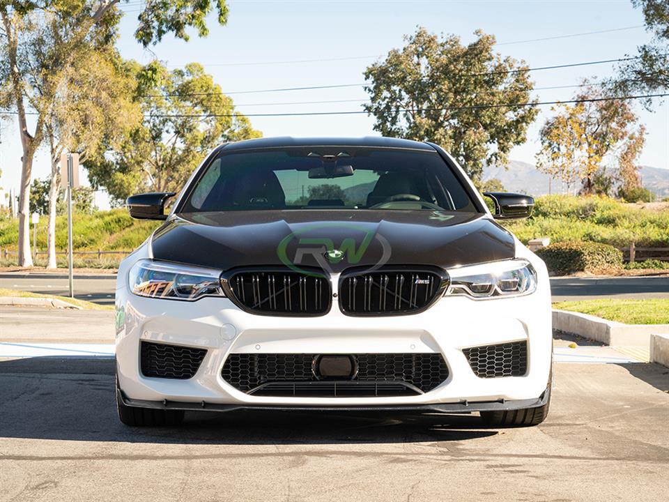 RW Carbon BMW F90 M5 Man Style Carbon Fiber Front Lip (15)