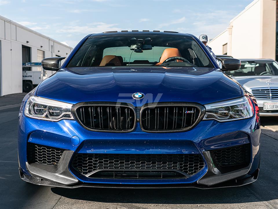 RW Carbon BMW F90 M5 Man Style Carbon Fiber Front Lip (18)