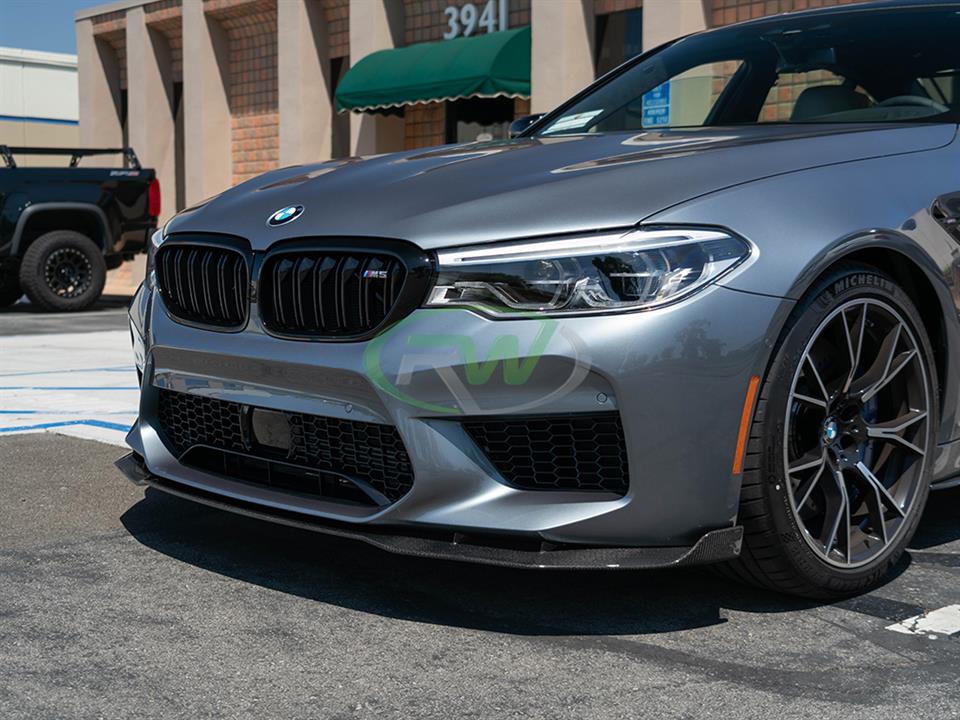 RW Carbon BMW F90 M5 Man Style Carbon Fiber Front Lip (5)