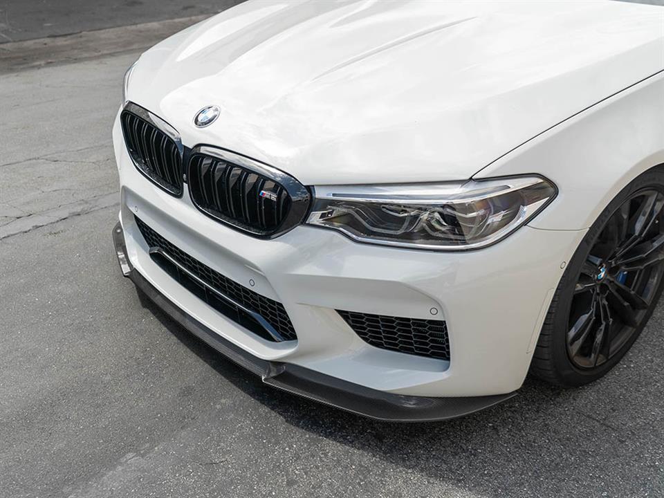 RW Carbon BMW F90 M5 RWS Carbon Fiber Front Lip Spoiler (12)