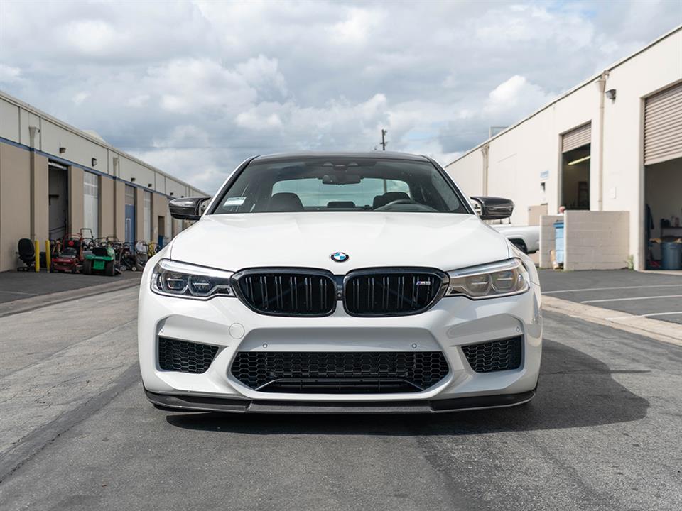 RW Carbon BMW F90 M5 RWS Carbon Fiber Front Lip Spoiler (13)