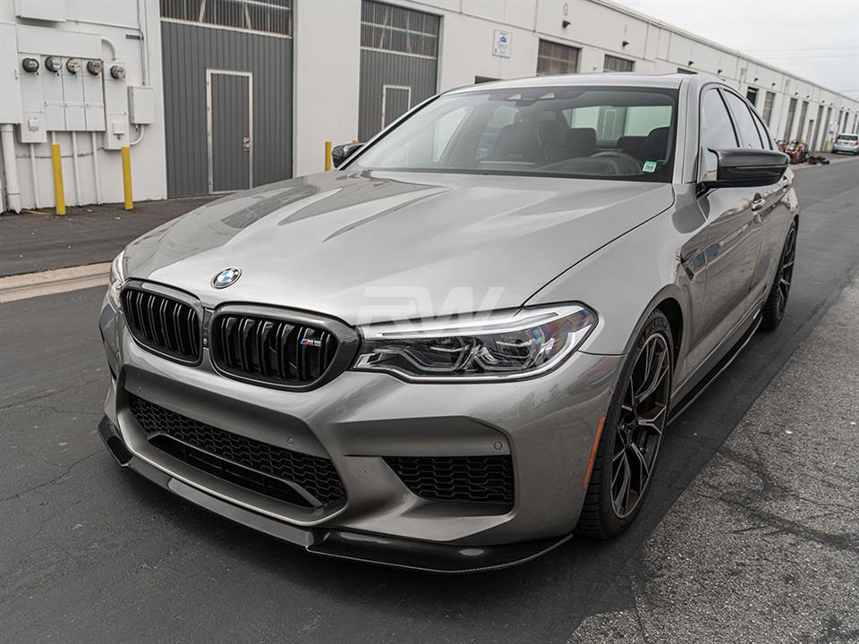 RW Carbon BMW F90 M5 RWS Carbon Fiber Front Lip Spoiler (17)