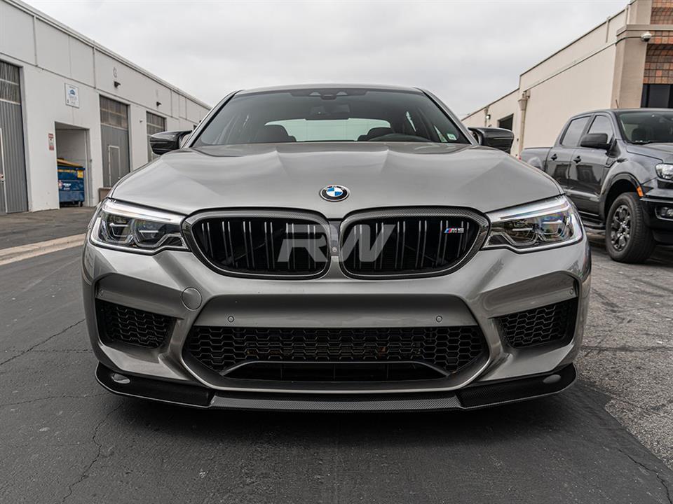 RW Carbon BMW F90 M5 RWS Carbon Fiber Front Lip Spoiler (18)