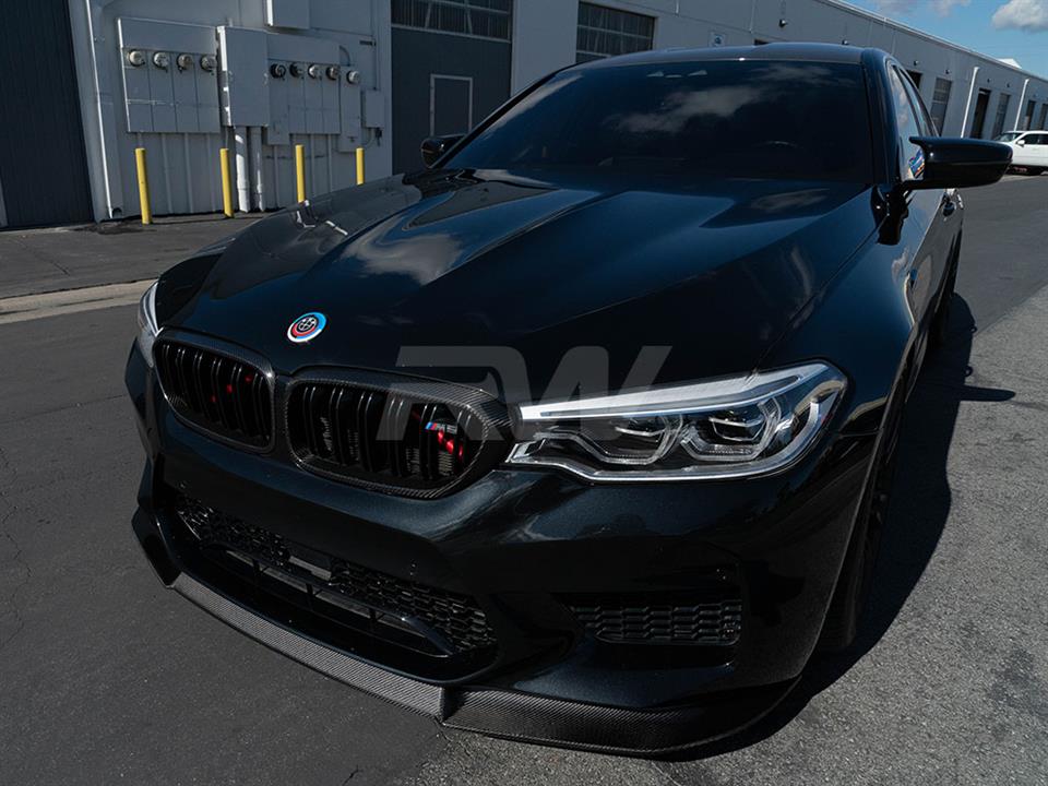 RW Carbon BMW F90 M5 RWS Carbon Fiber Front Lip Spoiler (20)
