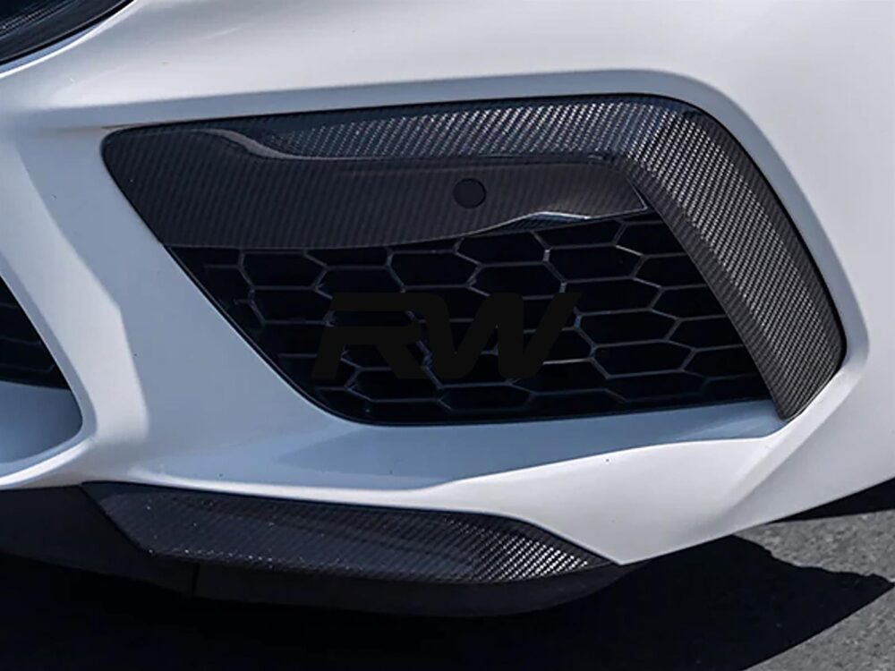 RW Carbon BMW F91 F92 F93 M8 Carbon Fiber Splitters (3)