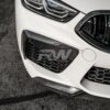 RW Carbon BMW F91 F92 F93 M8 Carbon Fiber Splitters (5)